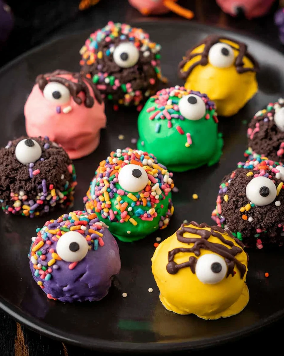 Halloween Oreo Balls (Spooky Eyeballs) 6 Halloween Oreo Balls (Spooky Eyeballs)