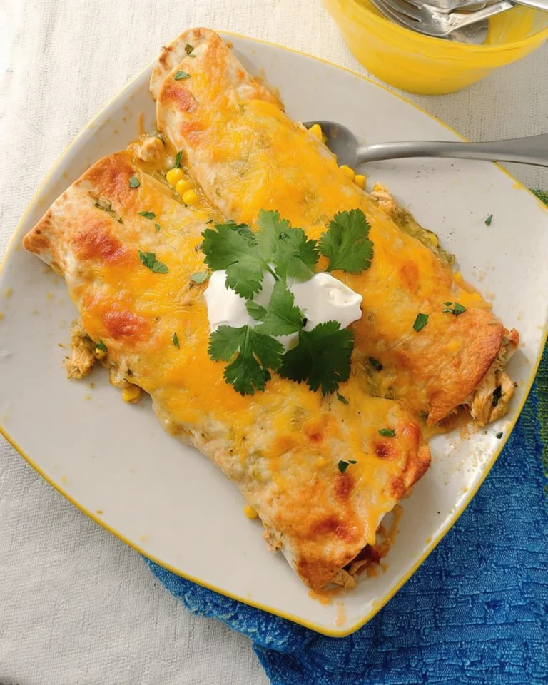 Loaded Creamy Chicken And Poblano Enchiladas 0 2025 10 10
