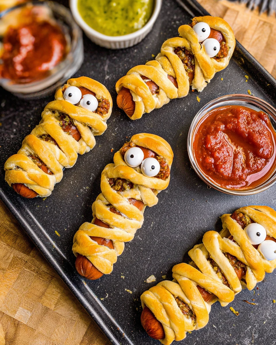 Mummy Hot Dogs 5 Mummy Hot Dogs