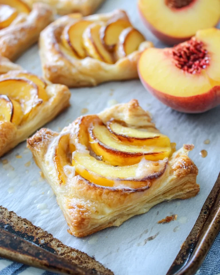 Peach Puff Pastry Tart 0 2025 10 11