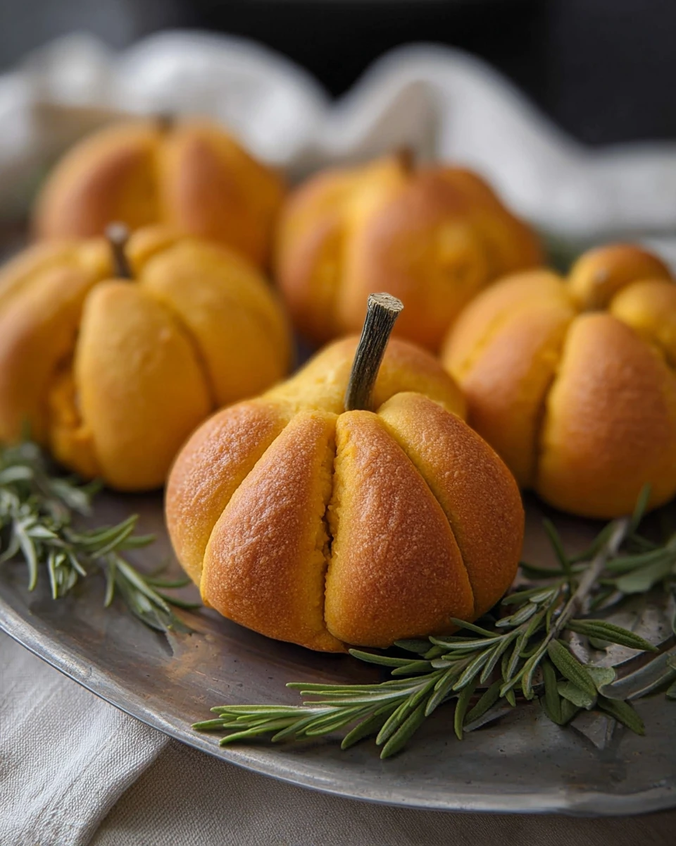 Pumpkin Bread Rolls 6 Pumpkin Bread Rolls