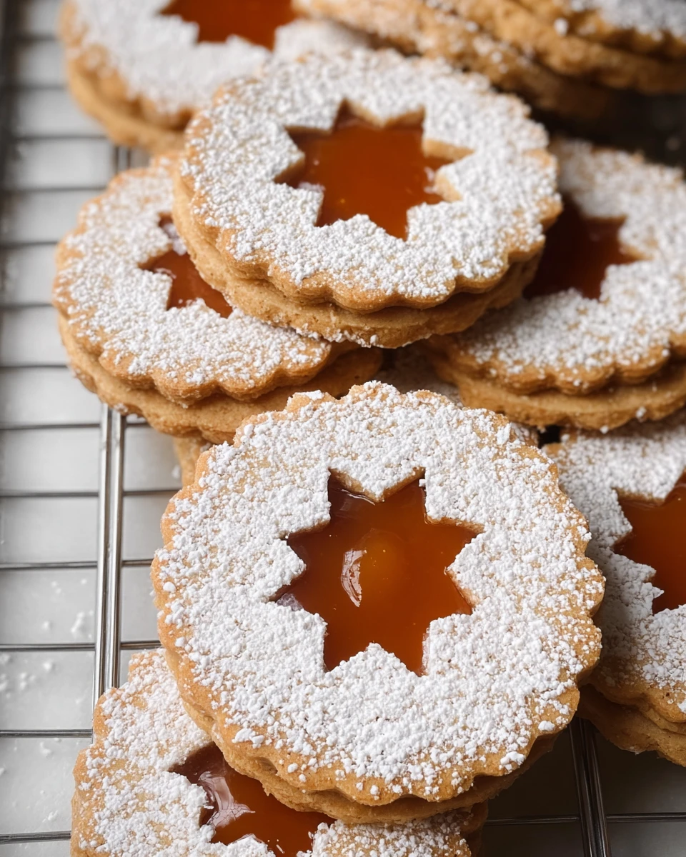 Salted Caramel Linzer Cookies 0 2025 10 12