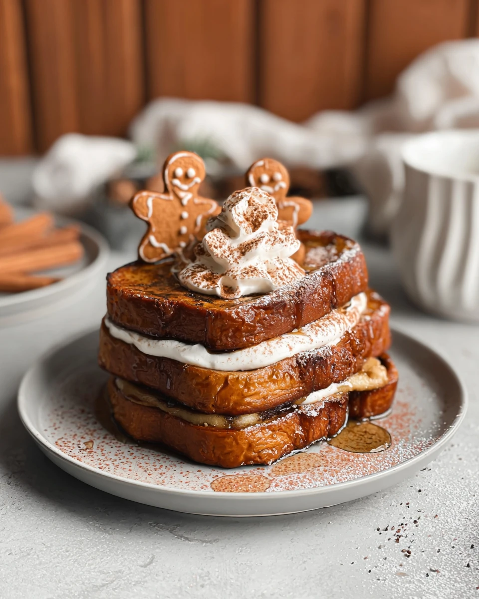Stuffed Gingerbread French Toast 7 Stuffed Gingerbread French Toast