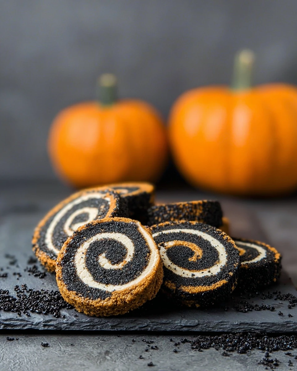 Vegan Halloween Pinwheel Cookies 6 Vegan Halloween Pinwheel Cookies