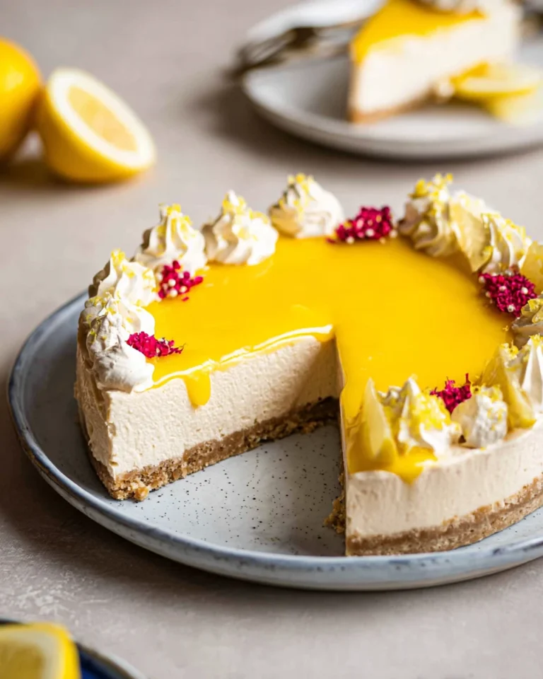 Vegan Lemon Cheesecake 0 2025 10 10